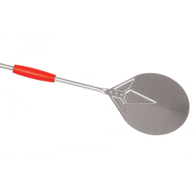 Pelle à pizza en inox ronde Ø 20,5cm - manche 147,5cm - Paderno