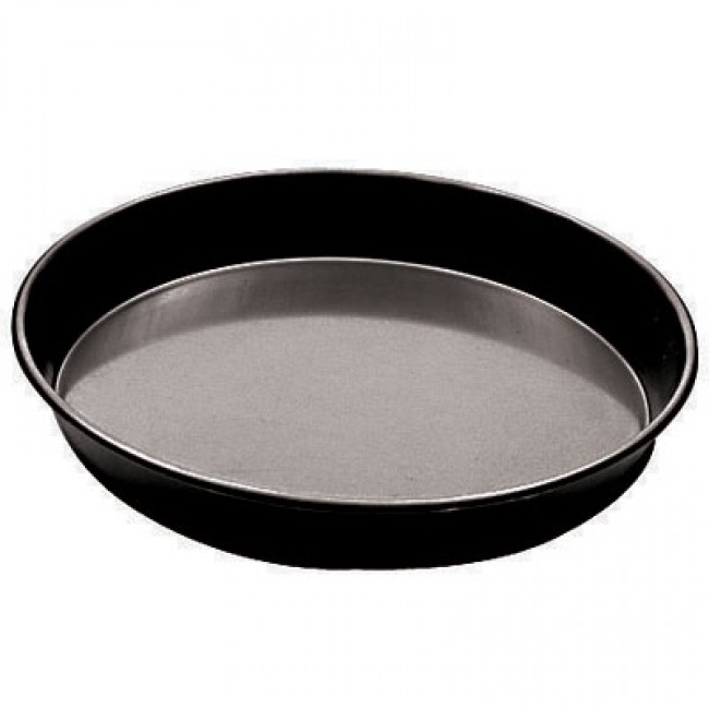 Plat à pizza 28cm - Bords droits - Paderno