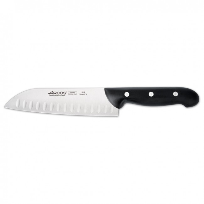 Santoku chef's knife - 17cm - Nitrum stainless steel - Singly sold