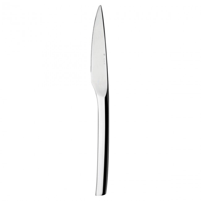 Dessert knife solid handle serrated blade - 18/10 stainless steel - Set of 6 - Guest - Guy Degrenne