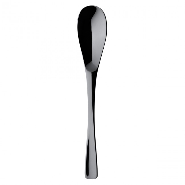 Tea/Coffee black spoon - 18/10 stainless steel - Set of 6 - XY Black Mirror- Guy Degrenne