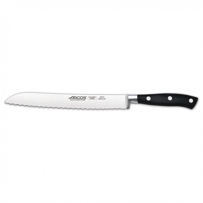 Bread knife - 20cm blade Nitrum stainless steel - Singly sold