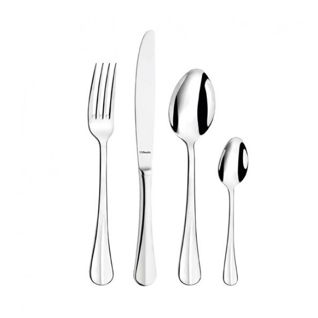 Dessert spoon - inox 18/0 3mm thick - Set of 6 - Baguette Amefa