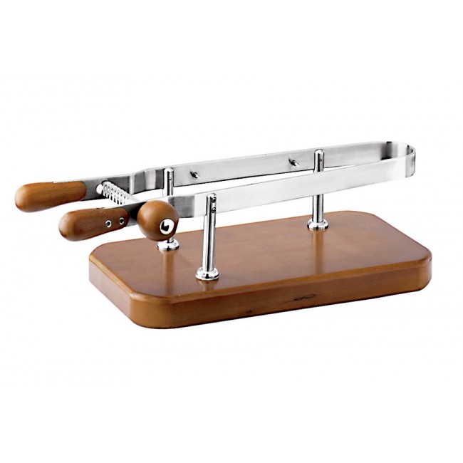 Serre-jambon socle en bois - Paderno
