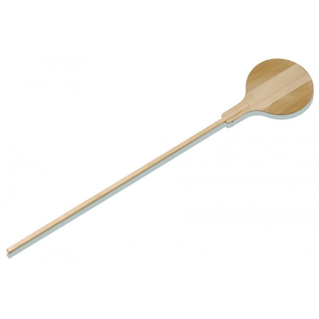 Pelle à pizza en bois ronde Ø 28cm - manche 109cm - Paderno