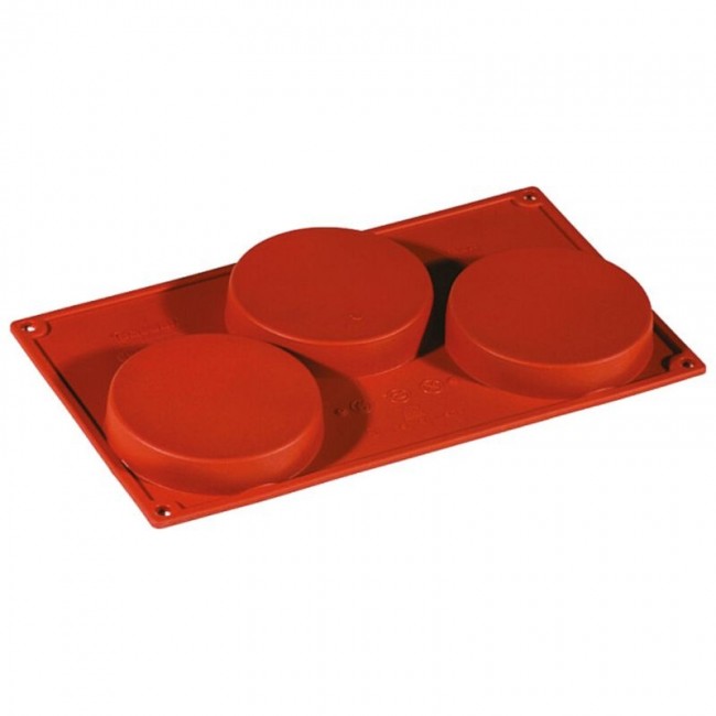 Moule flexible en silicone - 3 biscuits - Flexipad - Paderno