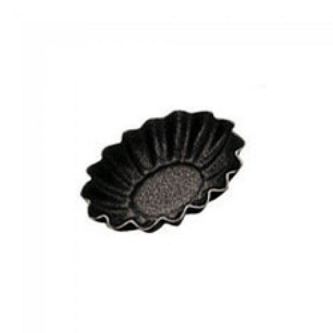 4,5cm x 3,5cm non-stick oval small mold - Paderno