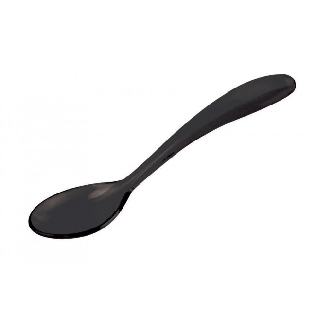 Cuillères mises en bouche noires - Lot de 12 - ABS - Paderno