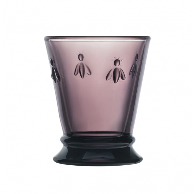 verre à eau - gobelet rose 27cl - Lot de 6 - Abeille - La Rochère