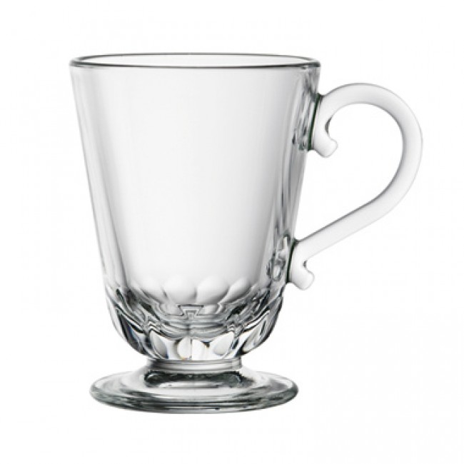 Glass mug - 25cl cup - Set of 6
