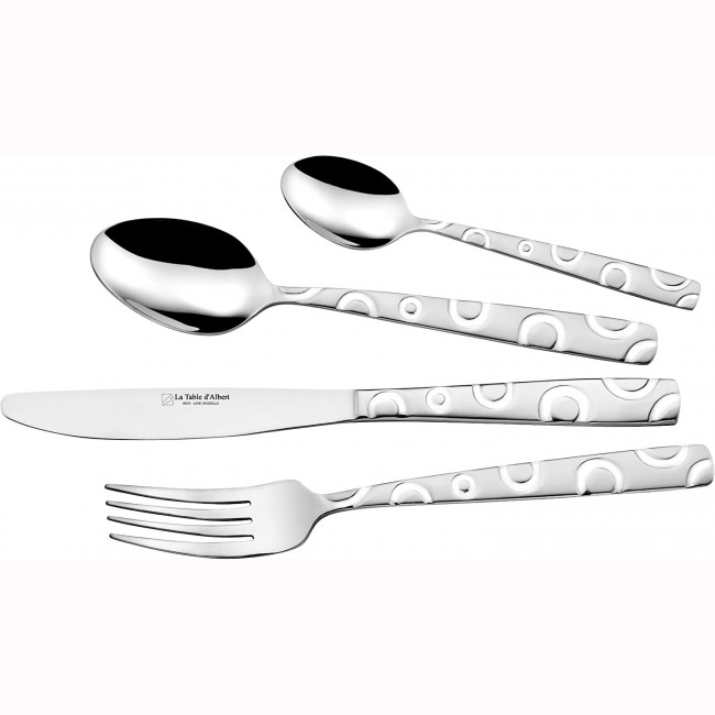24 piece cutlery set 18/10 inox - Gift box - Taste - Sambonet