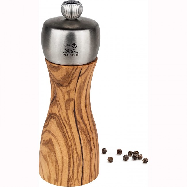 Wooden pepper mill 15cm/5.9" Fidji Peugeot