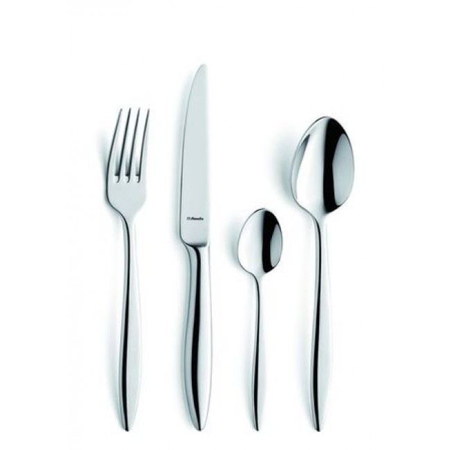 Dessert/fish fork - 4mm thick wrought 18/10 stainless steel - Set of 6 -Tendence - Amefa