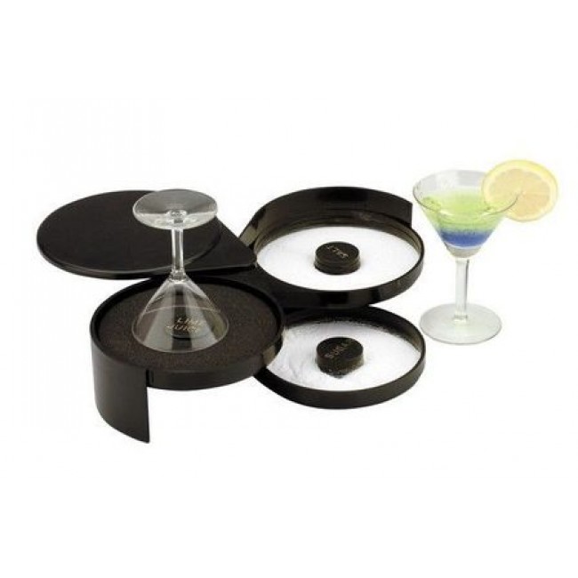 Bordeur de verre cocktail 3 niveaux - Bar - Paderno