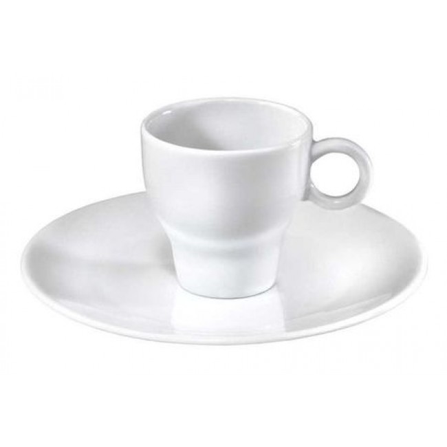 White teacup 6.1oz / 18cl - Set of 12
