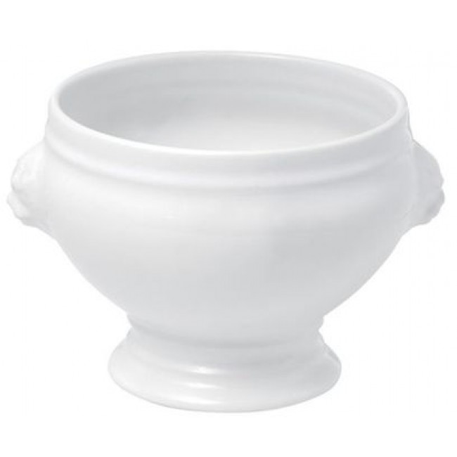 Soupière tête de lion blanche 45cl - Revol