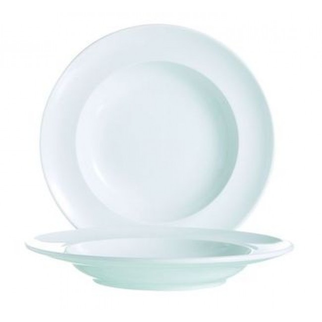 Soup plate white 24cm/9.4" - Arcoroc