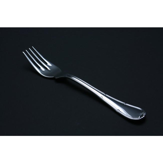 Fourchette à poisson en inox 18/10 - Lot de 6 - Raffaello - Mepra