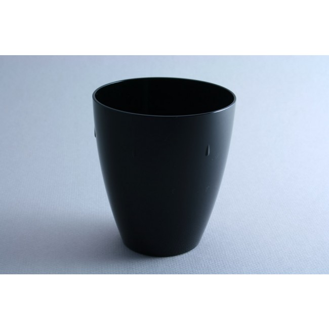 Black polycarbonate goblet 45cl – Sold by 6