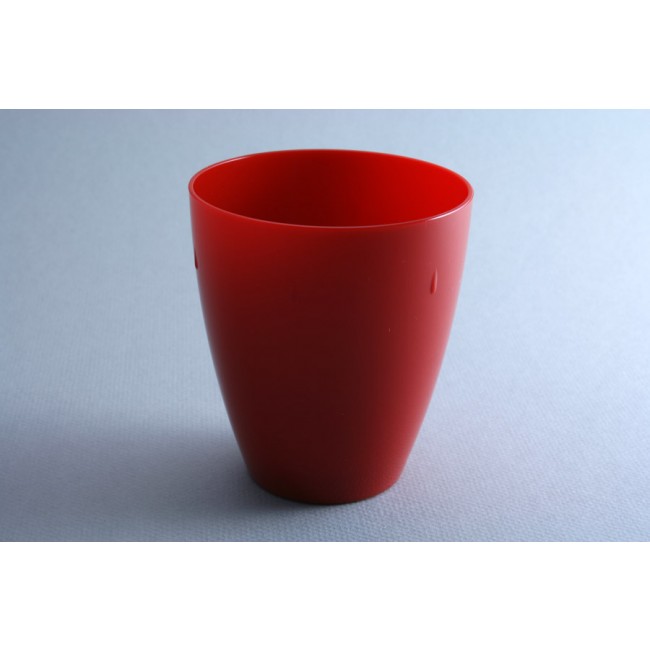 Red polycarbonate goblet 45cl – Sold by 6