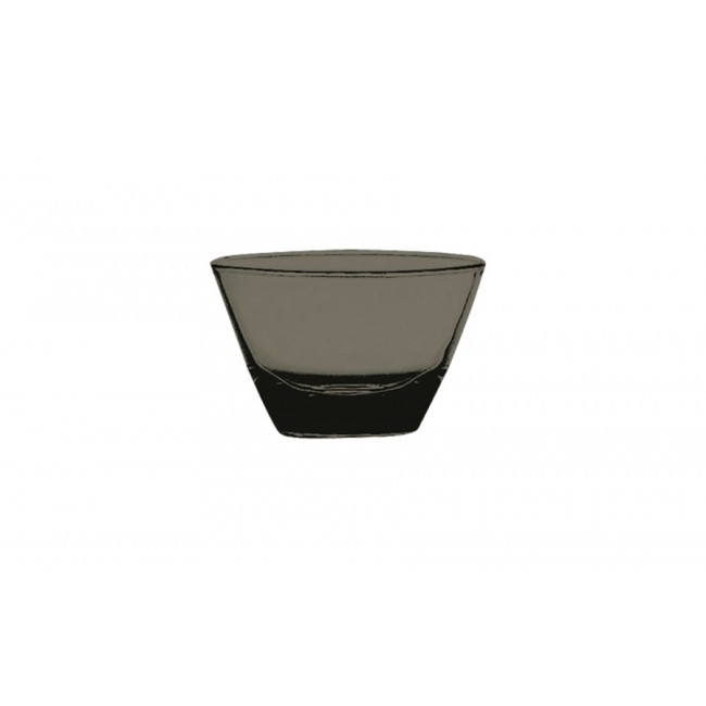 Coupelle ronde onyx Ø12cm en polycarbonate - Lot de 6
