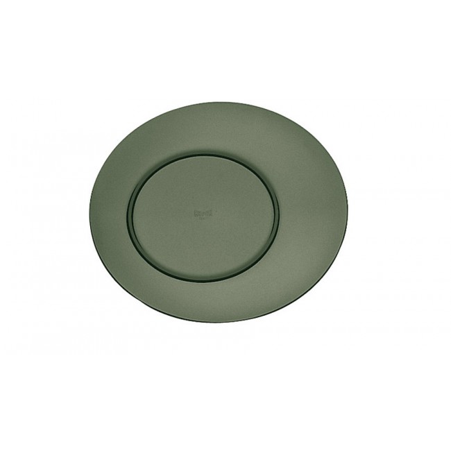 Assiette plate onyx Ø27cm en polycarbonate - Lot de 6