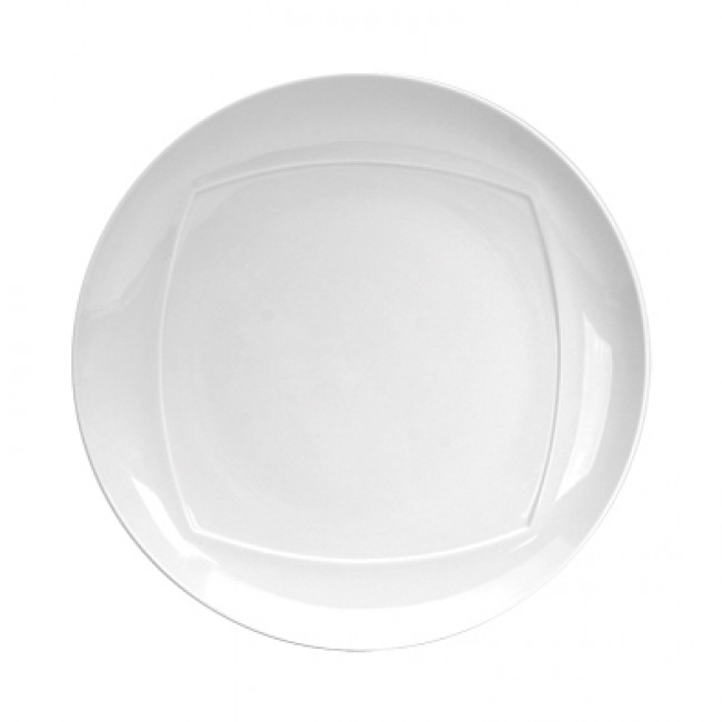 Round dessert plate white 8" / 22cm - Spazio - Spal