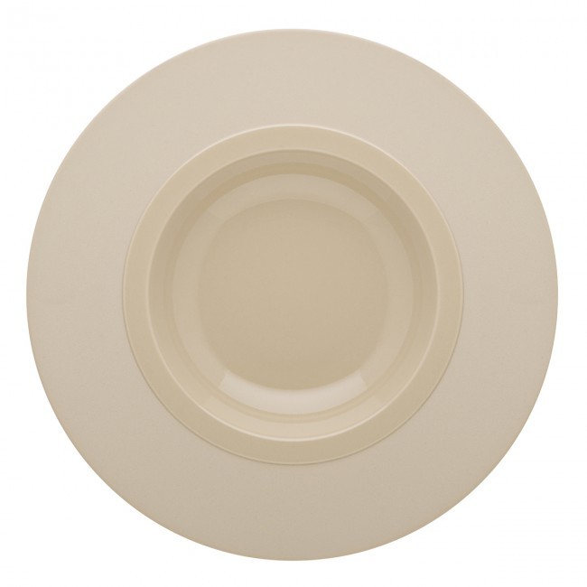 Round dinner plate 10" / 26cm white - Modulo - Guy Degrenne