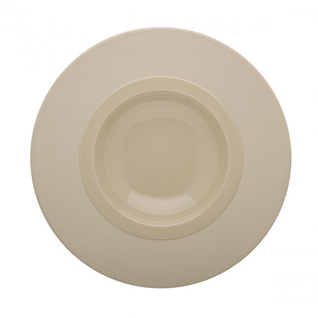 Round dinner plate 10" / 26cm white - Modulo - Guy Degrenne