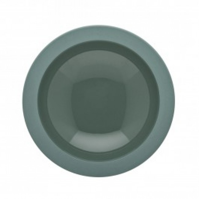 Sandstone round deep 8" / 20cm green clay - Bahia - Guy Degrenne