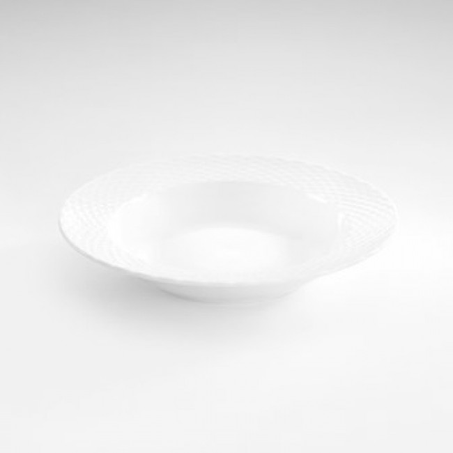 Porcelain soup plate 9" / 23cm white - Basket - Pillivuyt