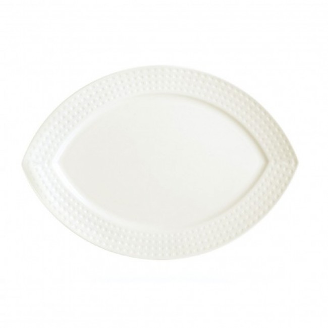Round flat plate white 11" / 28cm - Spazio - Spal
