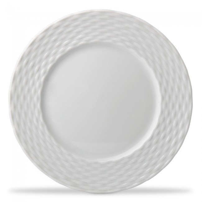 Porcelain dinner plate 11" / 28cm white - Basket - Pillivuyt