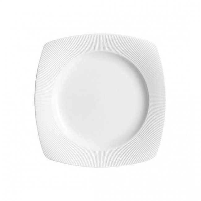 Round flat plate white 11" / 28cm - Spazio - Spal