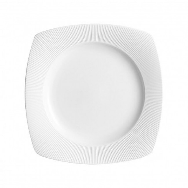 Round flat plate white 11" / 28cm - Spazio - Spal