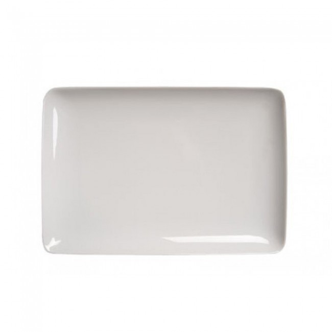 Rectangular dinner plate 13x10" / 34x26cm white - Modulo - Guy Degrenne