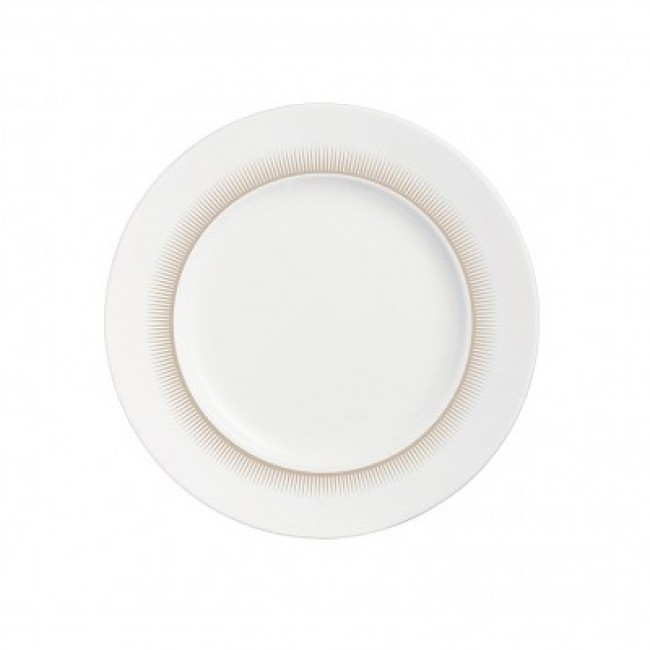 Porcelain flat square plate 7x7" / 18x18cm white - Singly sold - Tokio - Cosy & Trendy