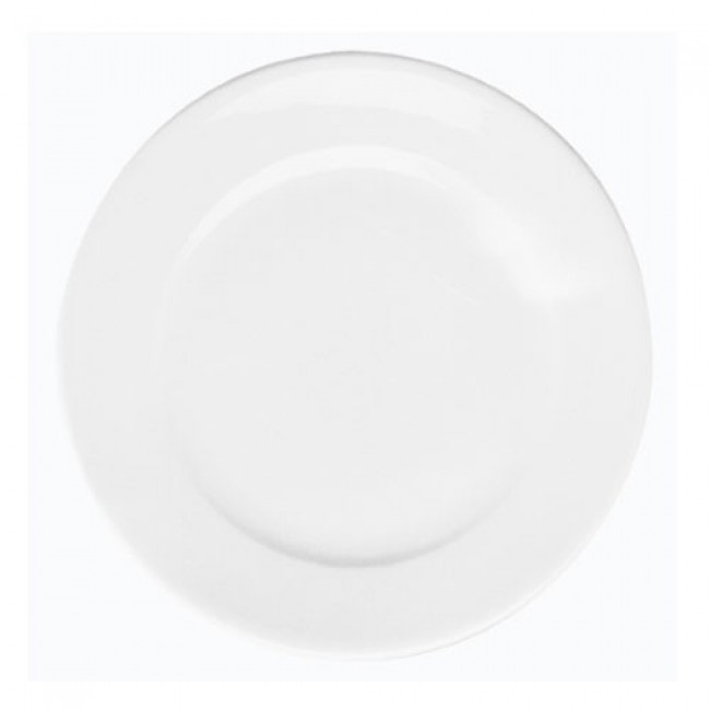 Round flat porcelain plate 12" / 31cm white - Paris - Pillivuyt
