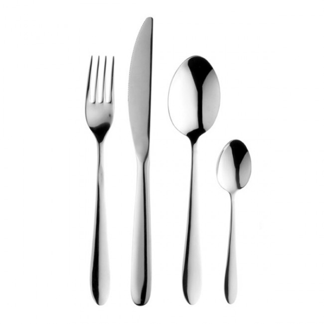 Couteau à dessert inox 18/0 2.5mm finition miroir - Lot de 6 - Cassiopée - Guy Degrenne