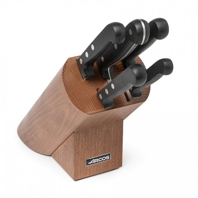 Bloc de 5 couteaux de cuisine - coffret cadeau - Universal - Arcos