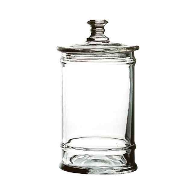 Square clear canning jar 50cl - Fido - Bormioli Rocco