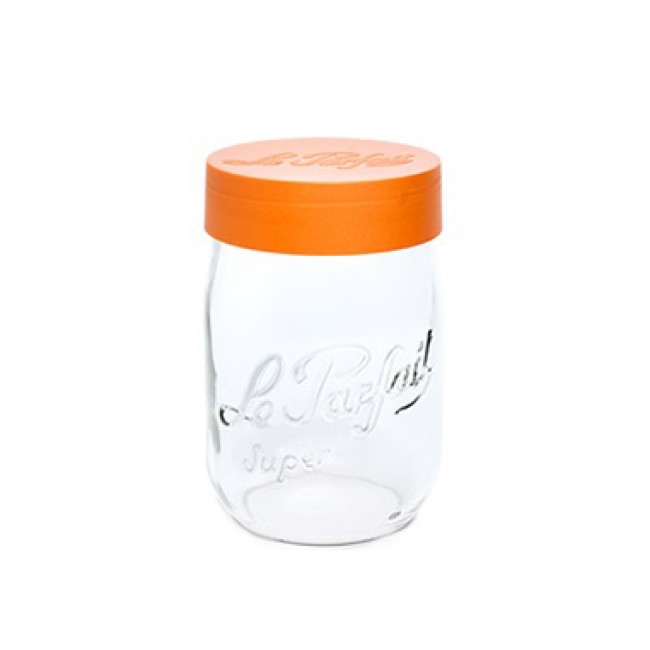 Square clear canning jar 50cl - Fido - Bormioli Rocco