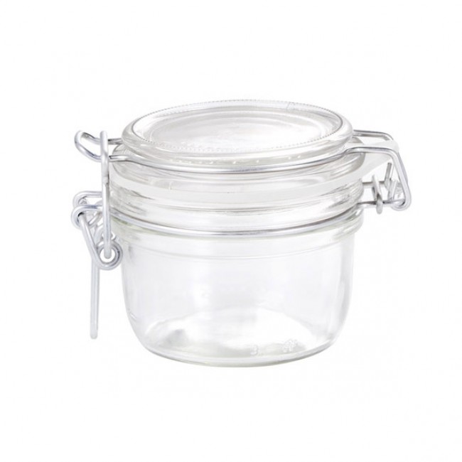 Round clear canning jar 12.5cl - Fido - Bormioli Rocco