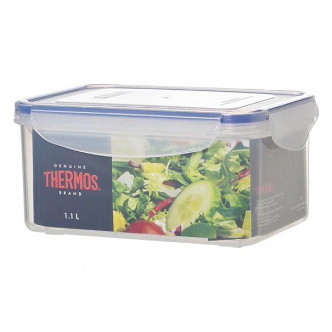 Airtight food container 1.1L rectangular - Thermos