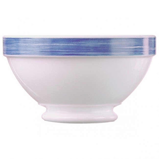 Bowl white / blue 51cl - Arcoroc