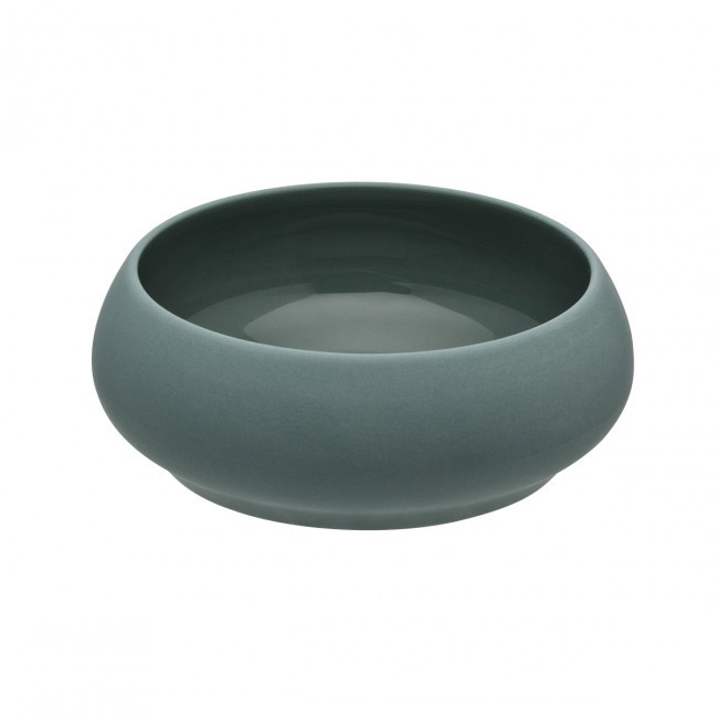 Sandstone gourmet bowl 17oz/50cl green- singly sold - Bahia - Guy Degrenne