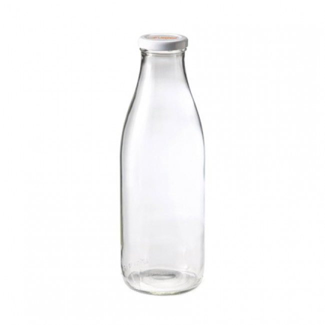 Square clear canning jar 50cl - Fido - Bormioli Rocco
