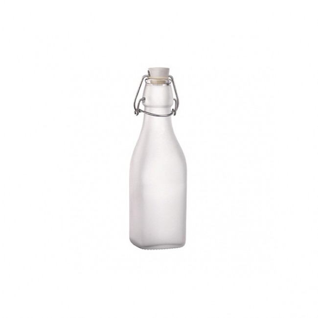 Swing top satin glass bottle 8 oz / 0.25 L - Swing - Bormioli Rocco