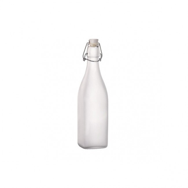 Swing top satine glass bottle 17 oz / 0.5 L - Swing - Bormioli Rocco