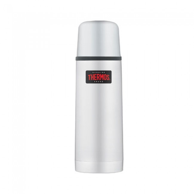 Stainless steel insulated 12oz / 35cl bottle - Light & Compact - Thermos